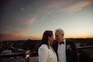 A Sunset Wedding Above ALX
